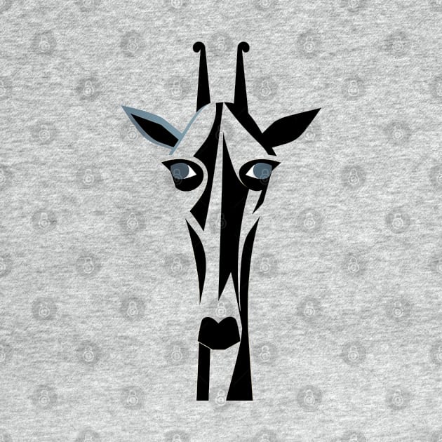 Giraffe Cubism: A Picasso Journey by Klimek Prints